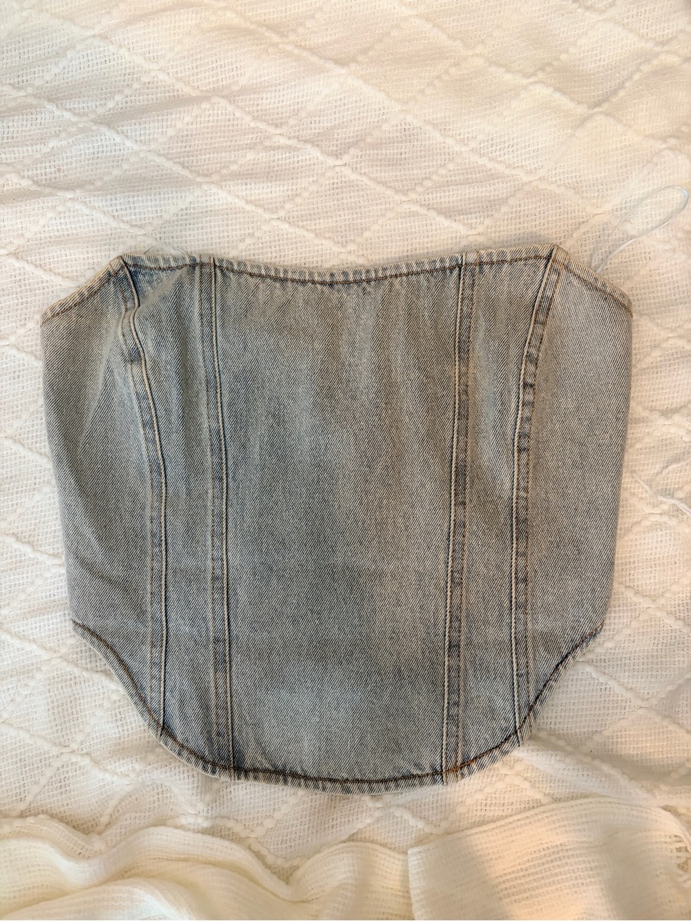 DYLN Denim corset top